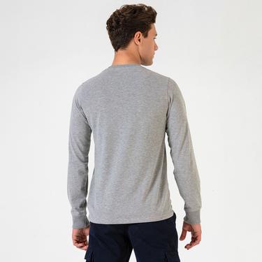  Routefield Tylor Erkek Gri Tişört