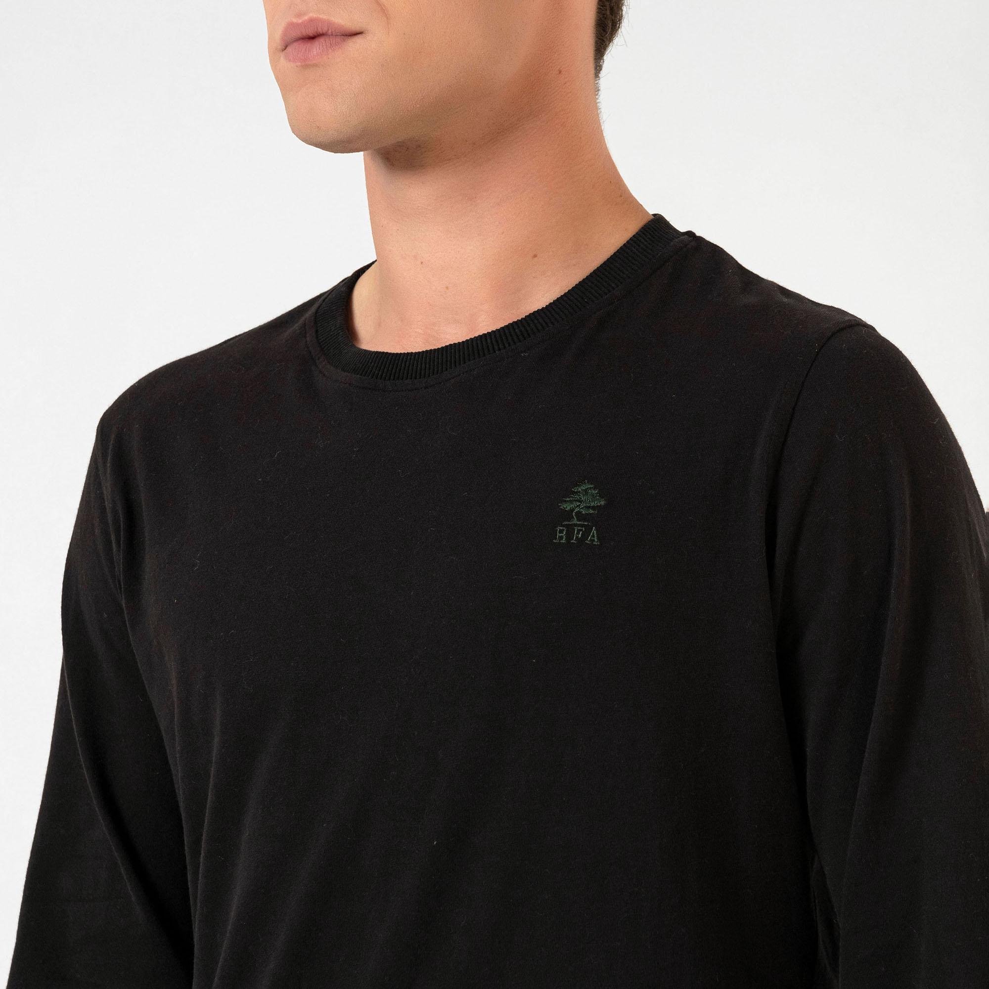 Routefield Tylor Erkek Siyah Tişört