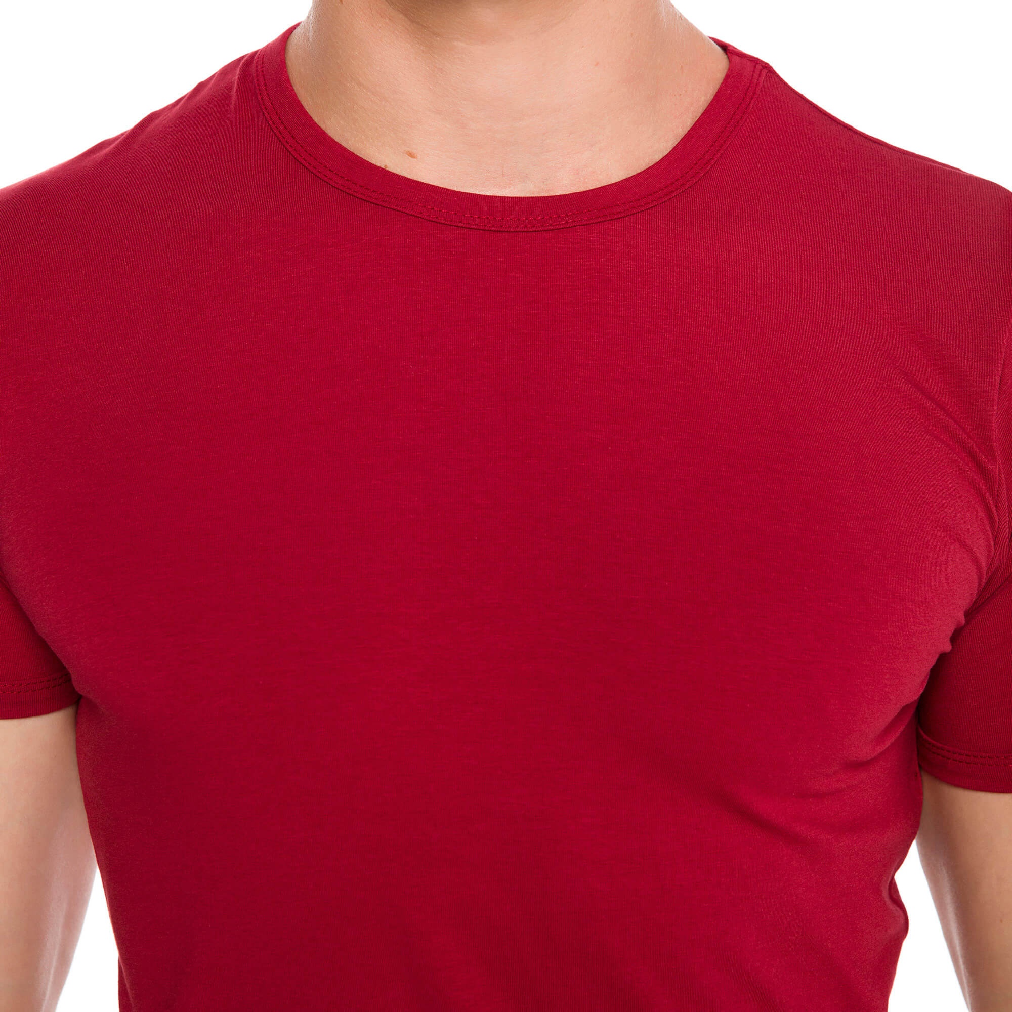 Routefield Tim Erkek Bordo Tişört