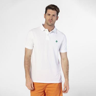  Routefield Patriot Erkek Beyaz Polo Tişört