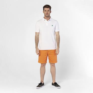  Routefield Patriot Erkek Beyaz Polo Tişört