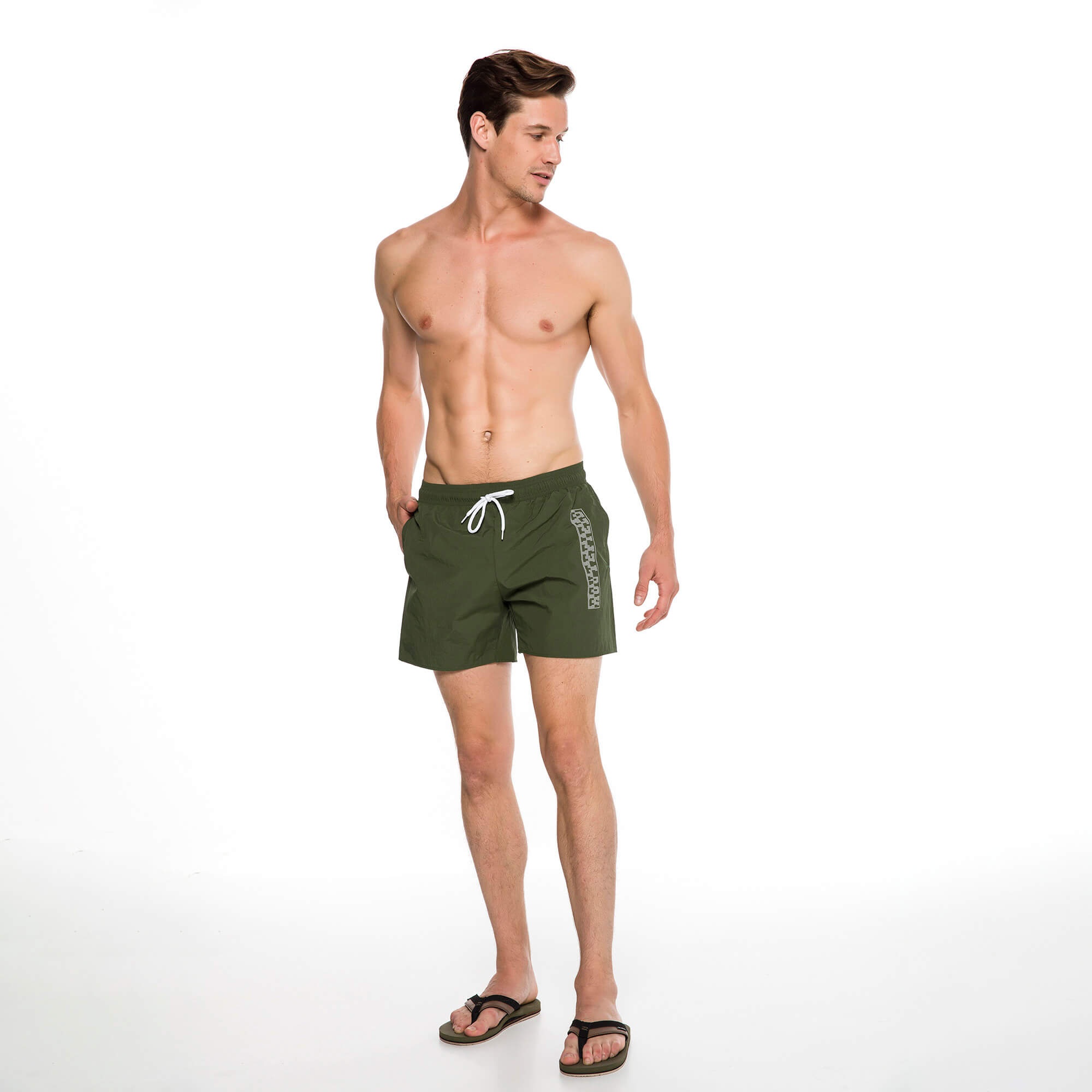 Routefield Erkek Volley Short Volt Yeşil