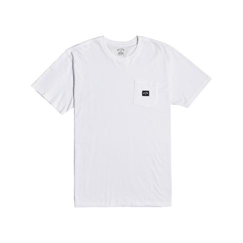  Billabong Stacked Ss Erkek Beyaz Tişört