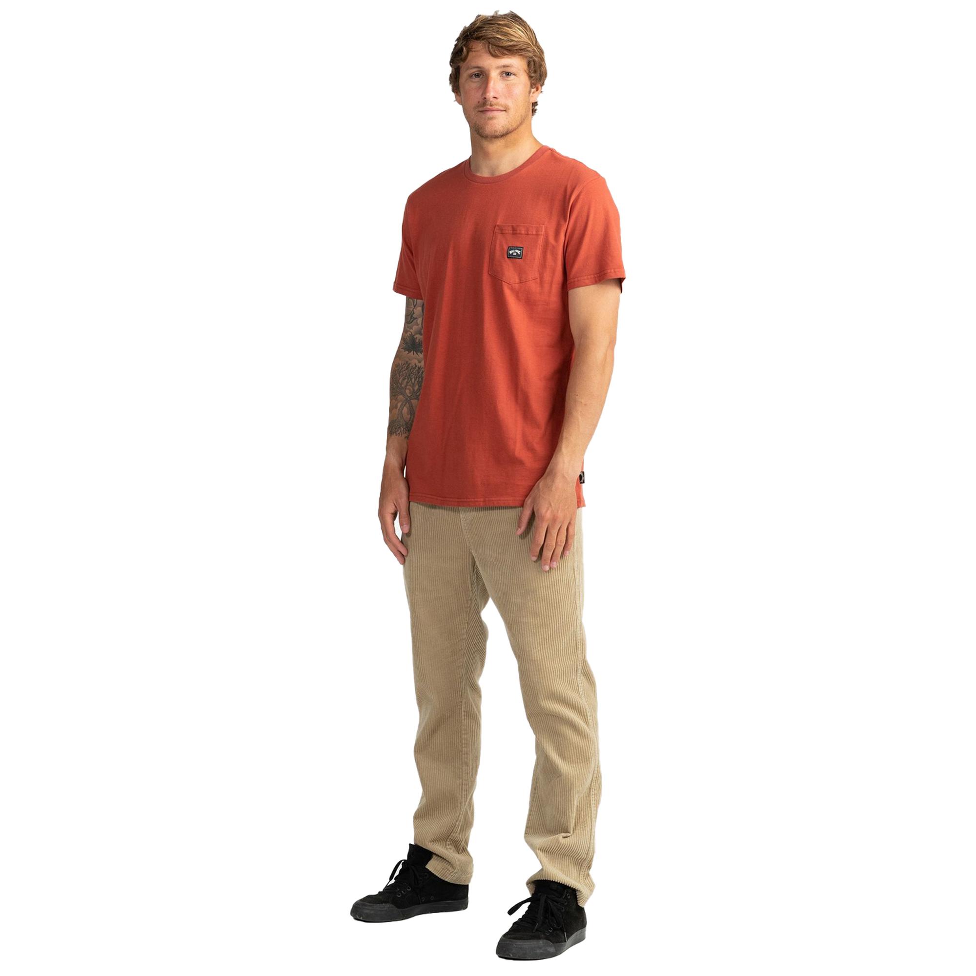 Billabong Stacked Ss Erkek Kırmızı Tişört