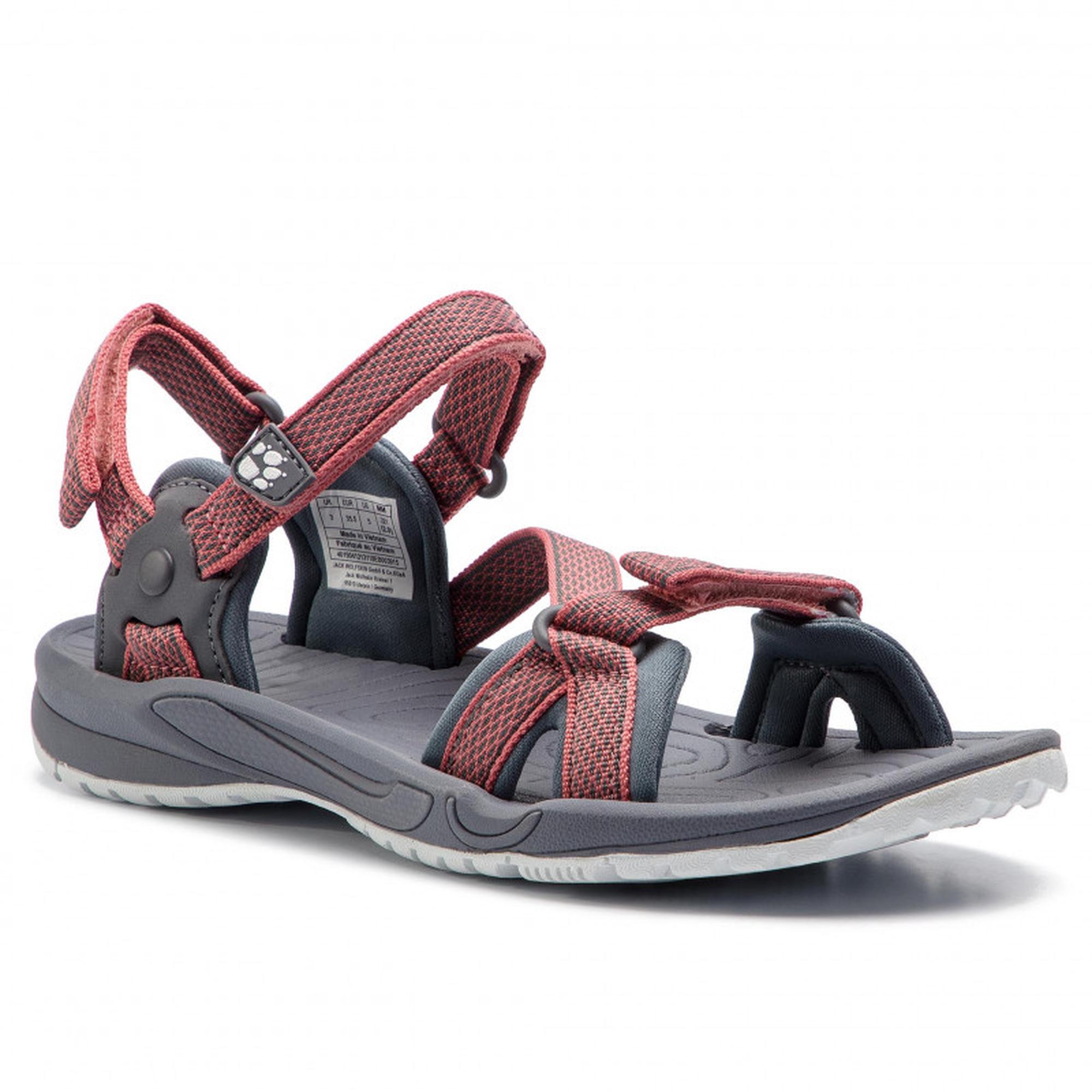 Jack Wolfskin Lakewood Ride Sandal Kadın Pembe Sandalet