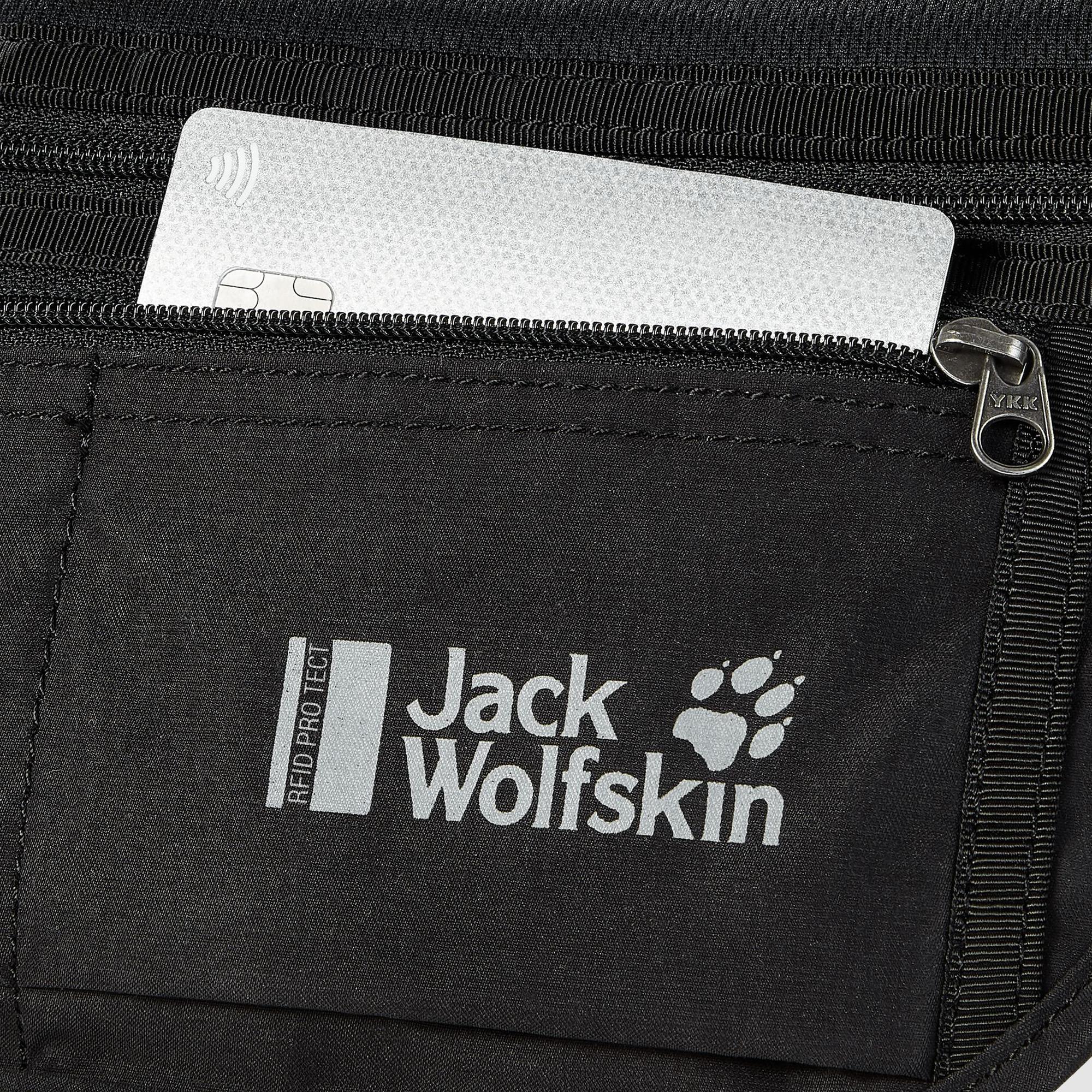 Jack Wolfskin Document Belt Rfid Unisex Siyah Sırt Çantası