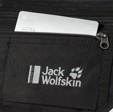  Jack Wolfskin Document Belt Rfid Unisex Siyah Sırt Çantası