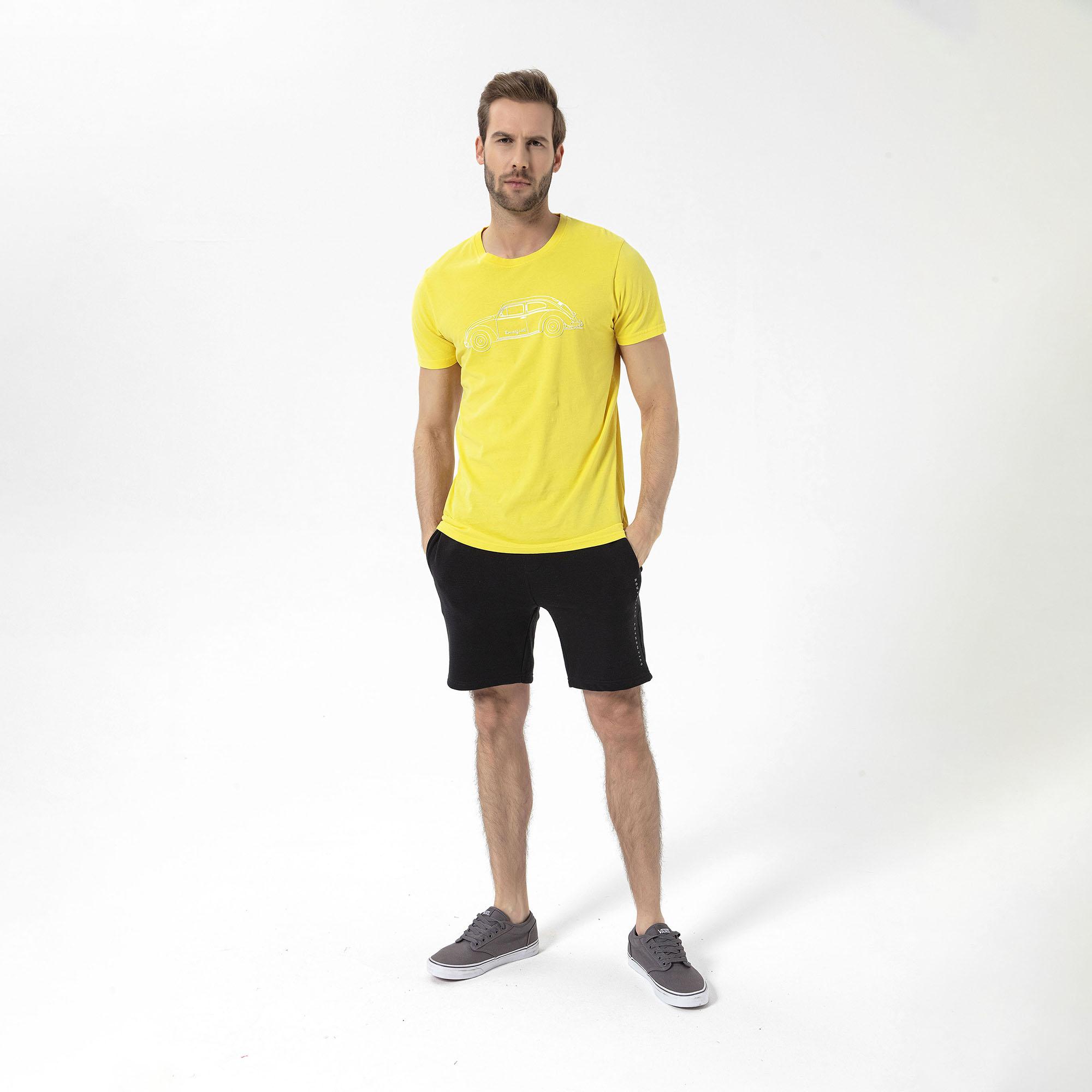 Routefield Truth Erkek Sarı Tişört
