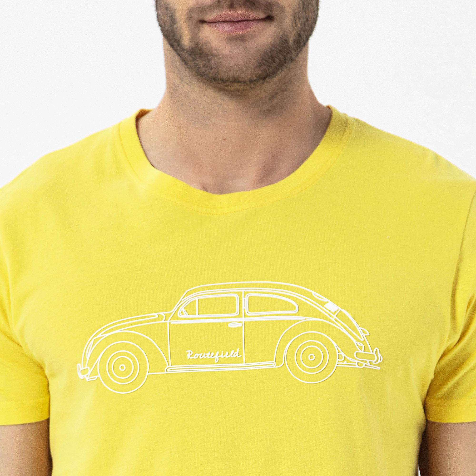 Routefield Truth Erkek Sarı Tişört