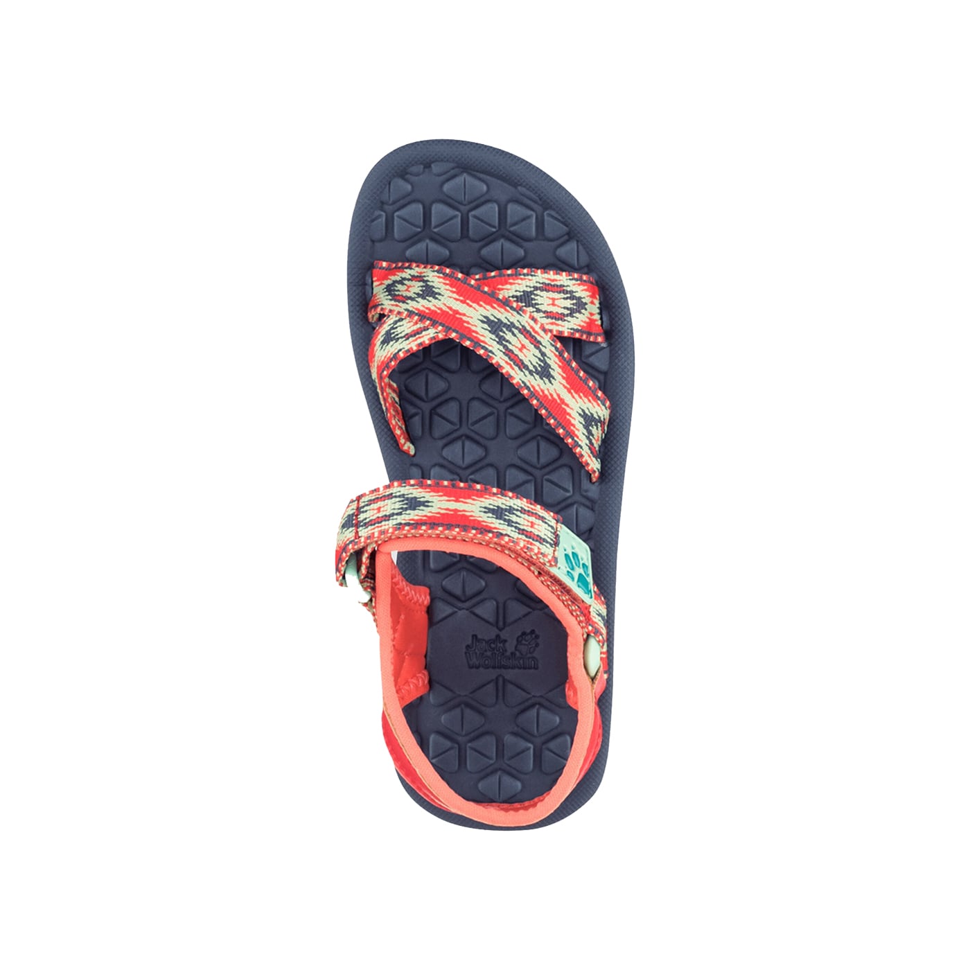 Jack Wolfskin Jack Wolfskin Renkli Unisex Çocuk Sandalet Zulu K Kırmızı/Mavi FashFed'de! Renkli - 3. görsel