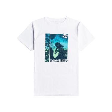  Billabong Occy Retro Ss Boy Erkek Çocuk Beyaz Tişört