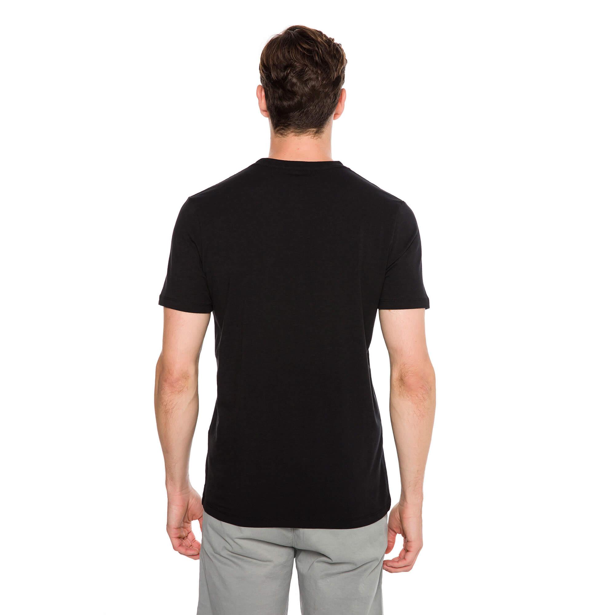 Routefield Tri Erkek Siyah Tişört