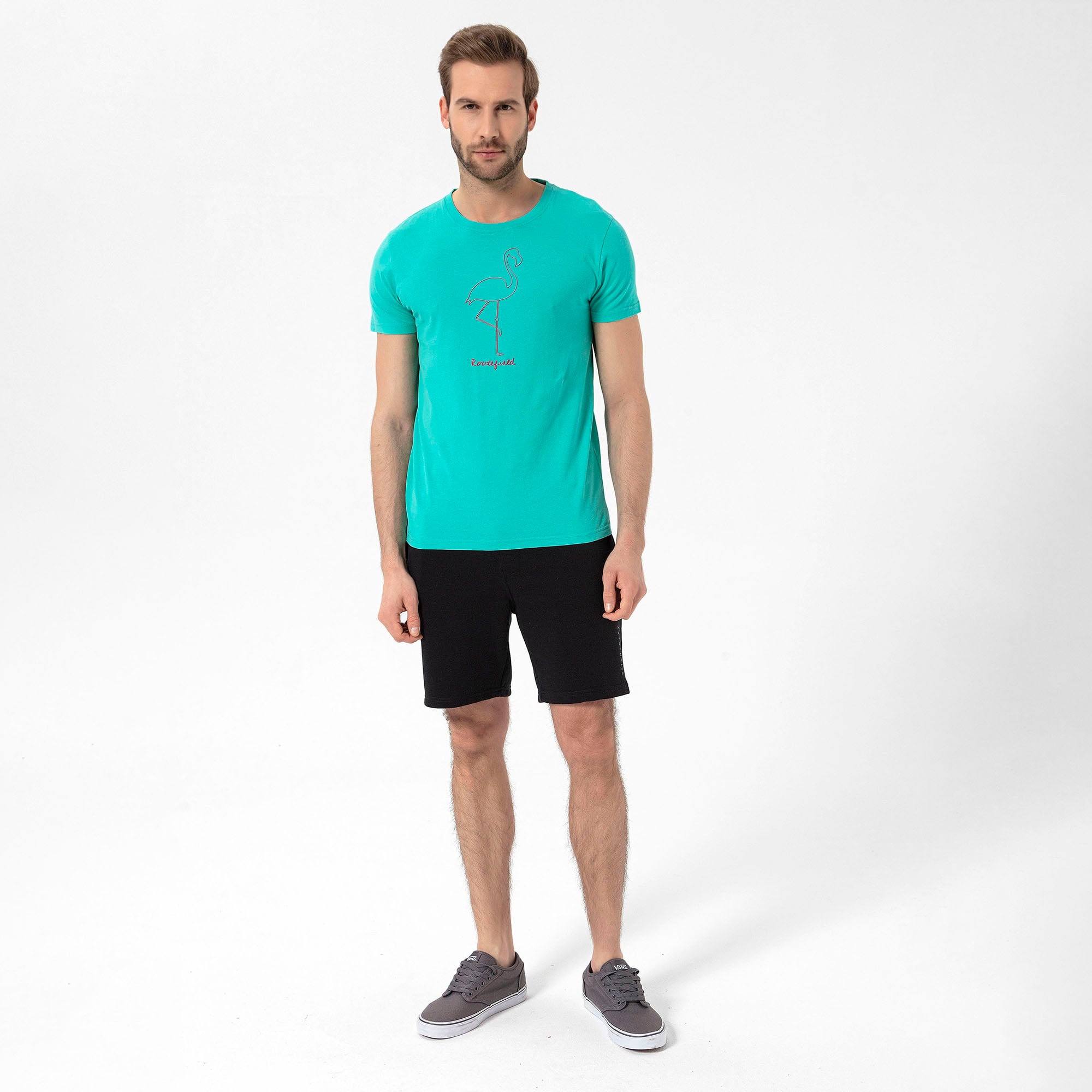 Routefield Tall Erkek Mavi Tişört