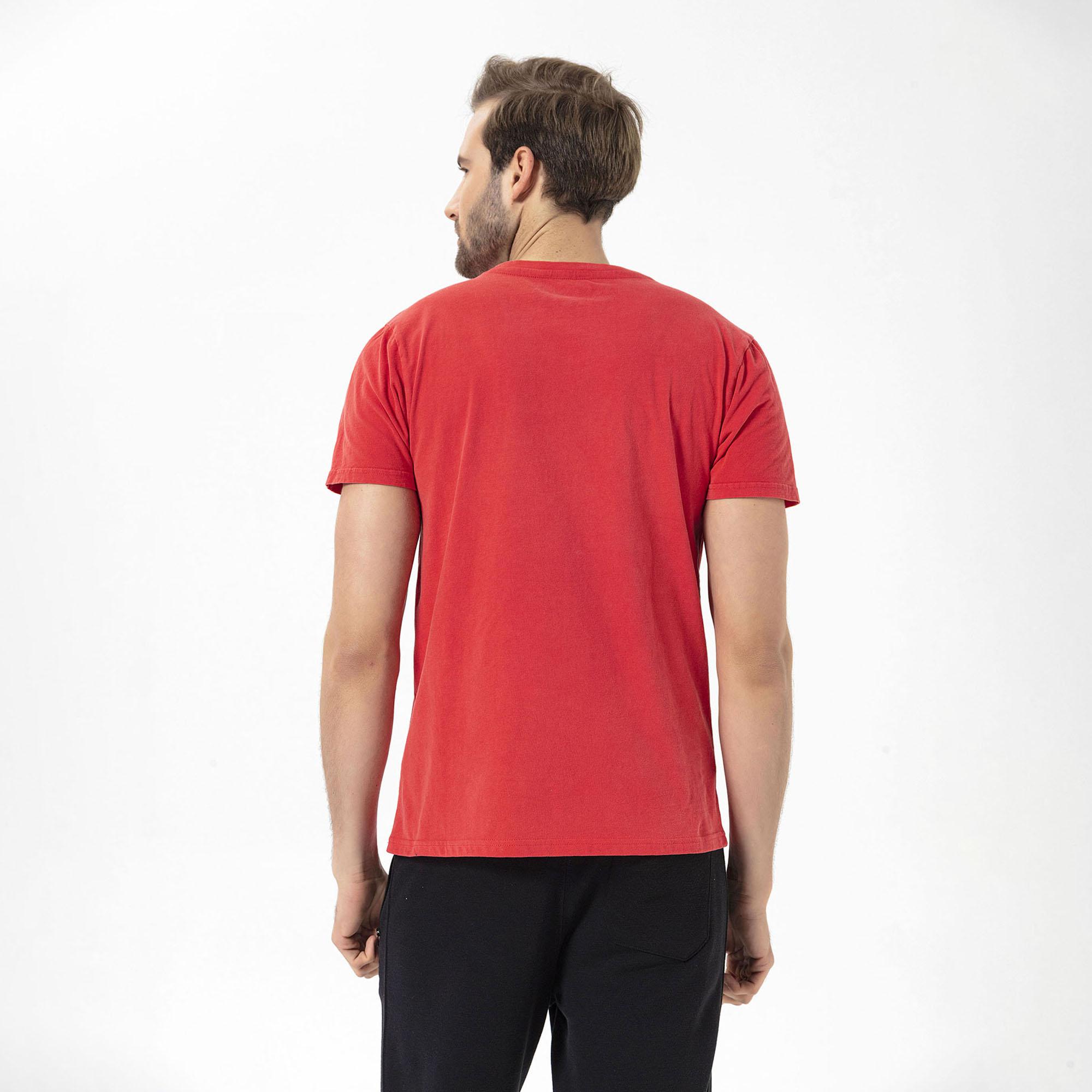 Routefield Tead Erkek Kırmızı Tişört