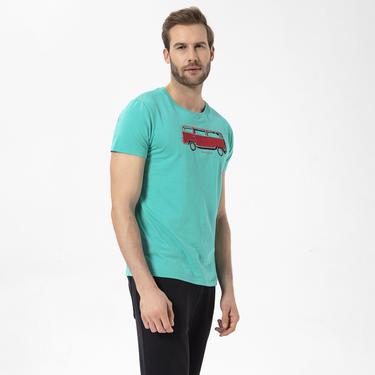  Routefield Theory Erkek Mavi Tişört