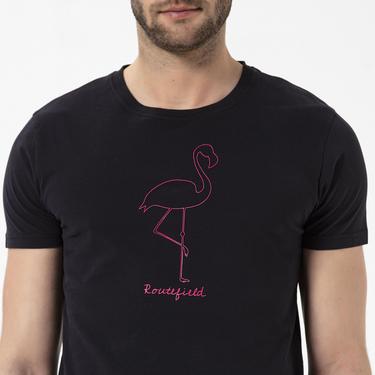  Routefield Tall Erkek Siyah Tişört