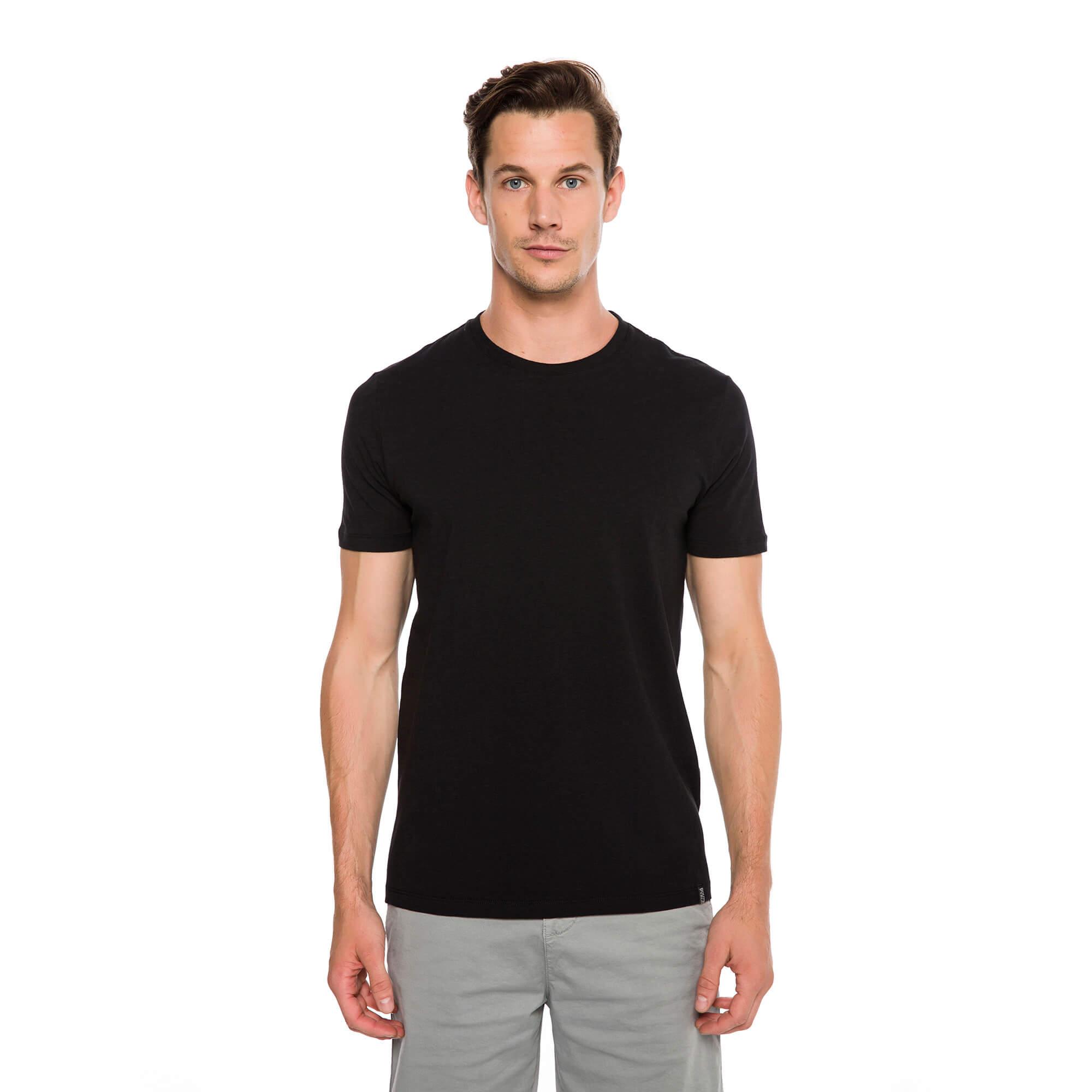 Routefield Tri Erkek Siyah Tişört