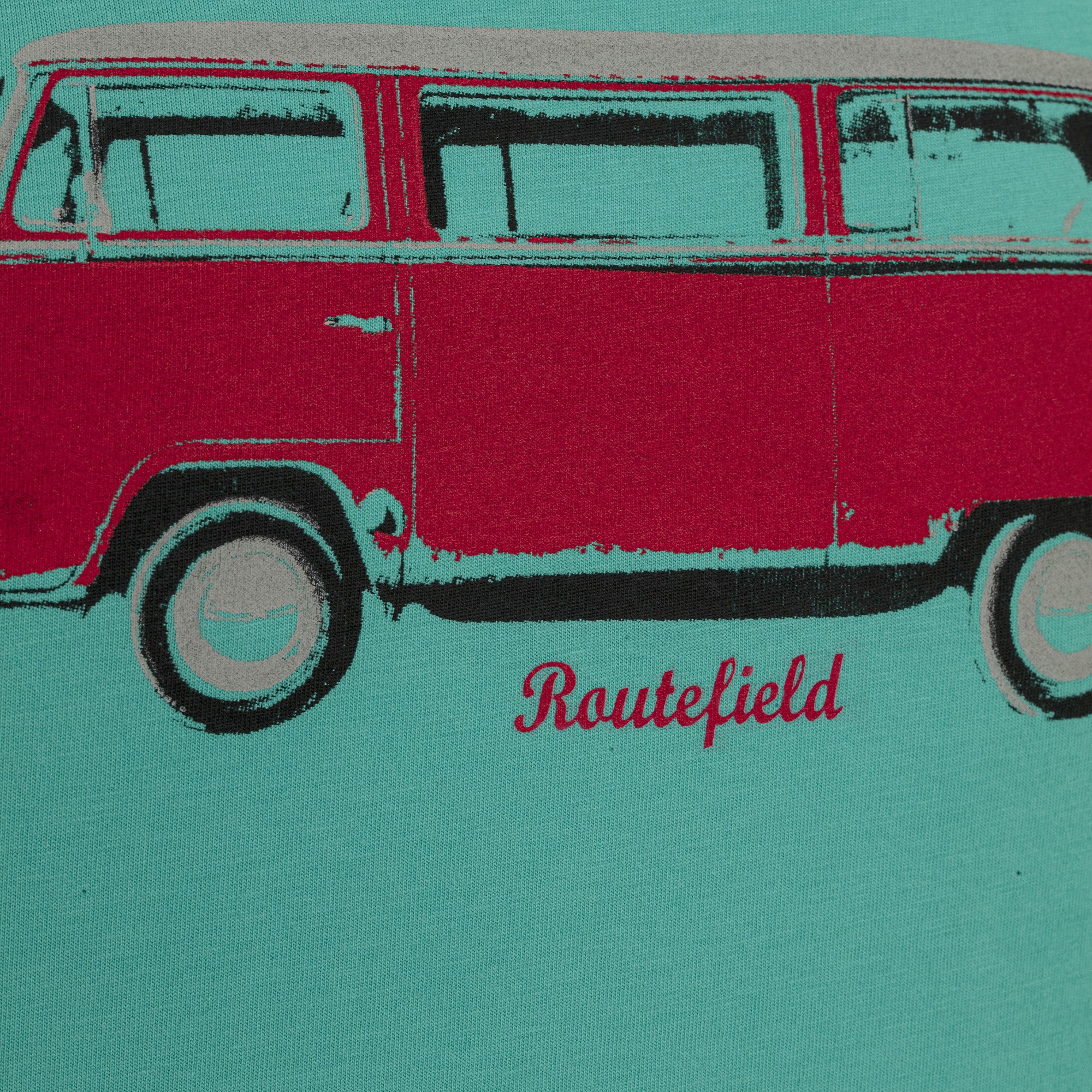 Routefield Theory Erkek Mavi Tişört