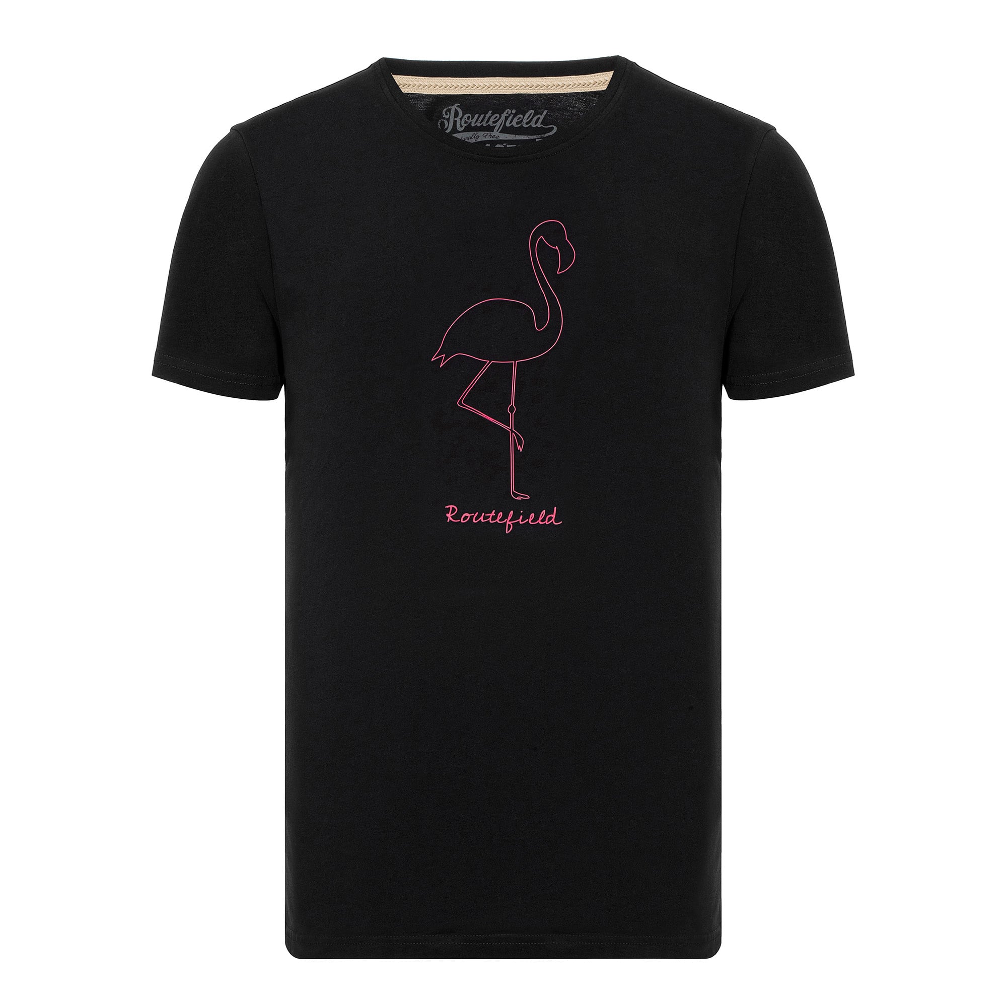  Routefield Tall Erkek Siyah Tişört