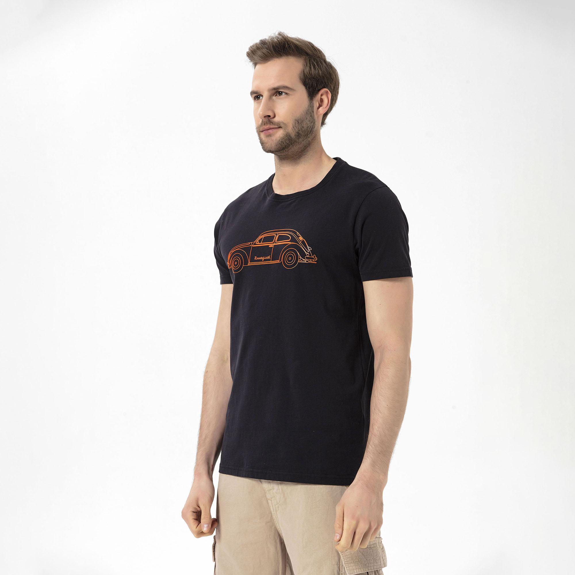Routefield Truth Erkek Siyah Tişört