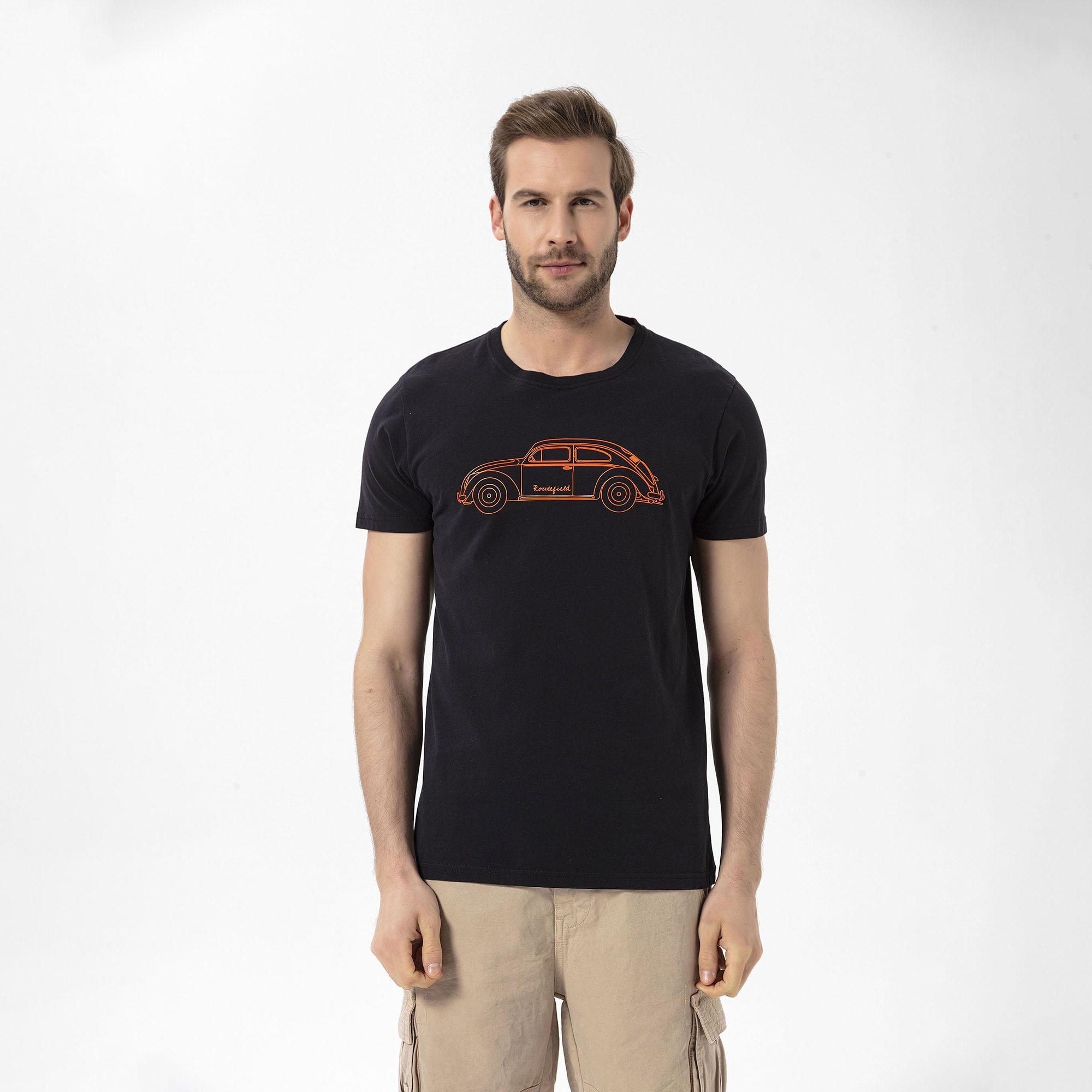 Routefield Truth Erkek Siyah Tişört