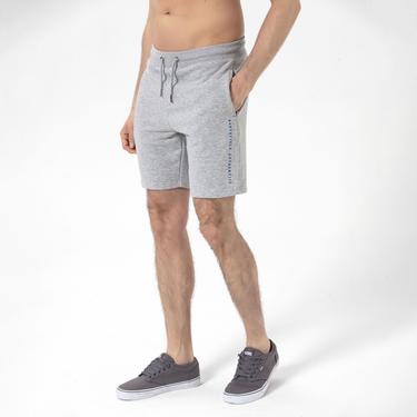  Routefield Erkek Şort Sonic Gri Melanj