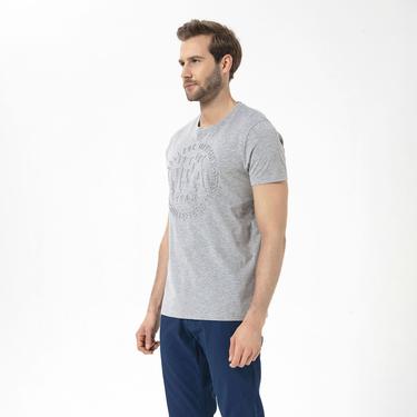  Routefield Tully Erkek Gri Tişört