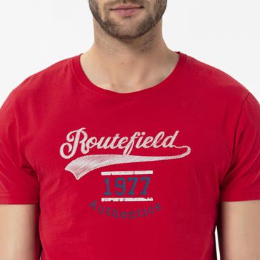  Routefield Trophy Erkek Kırmızı Tişört