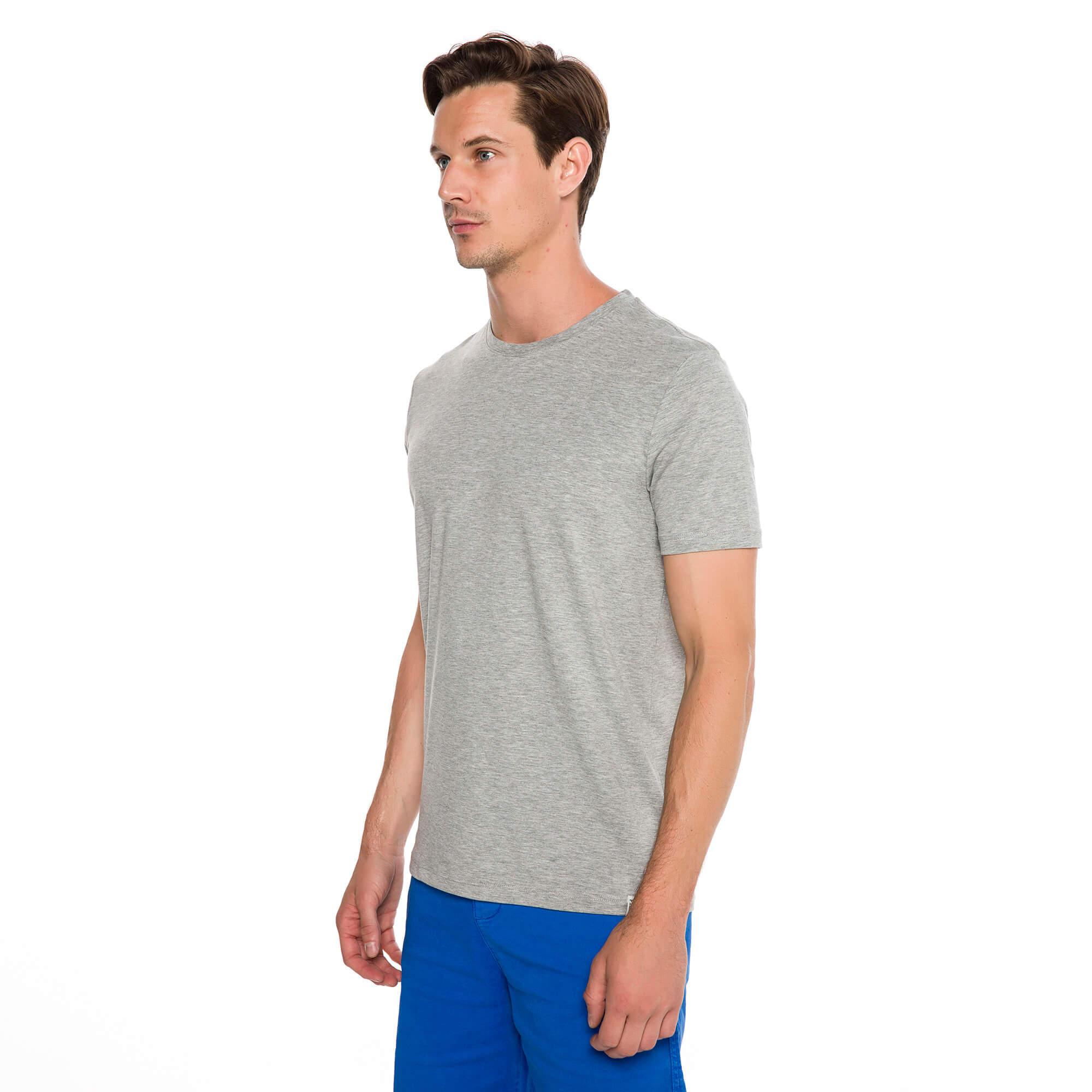 Routefield Tri Erkek Gri Tişört