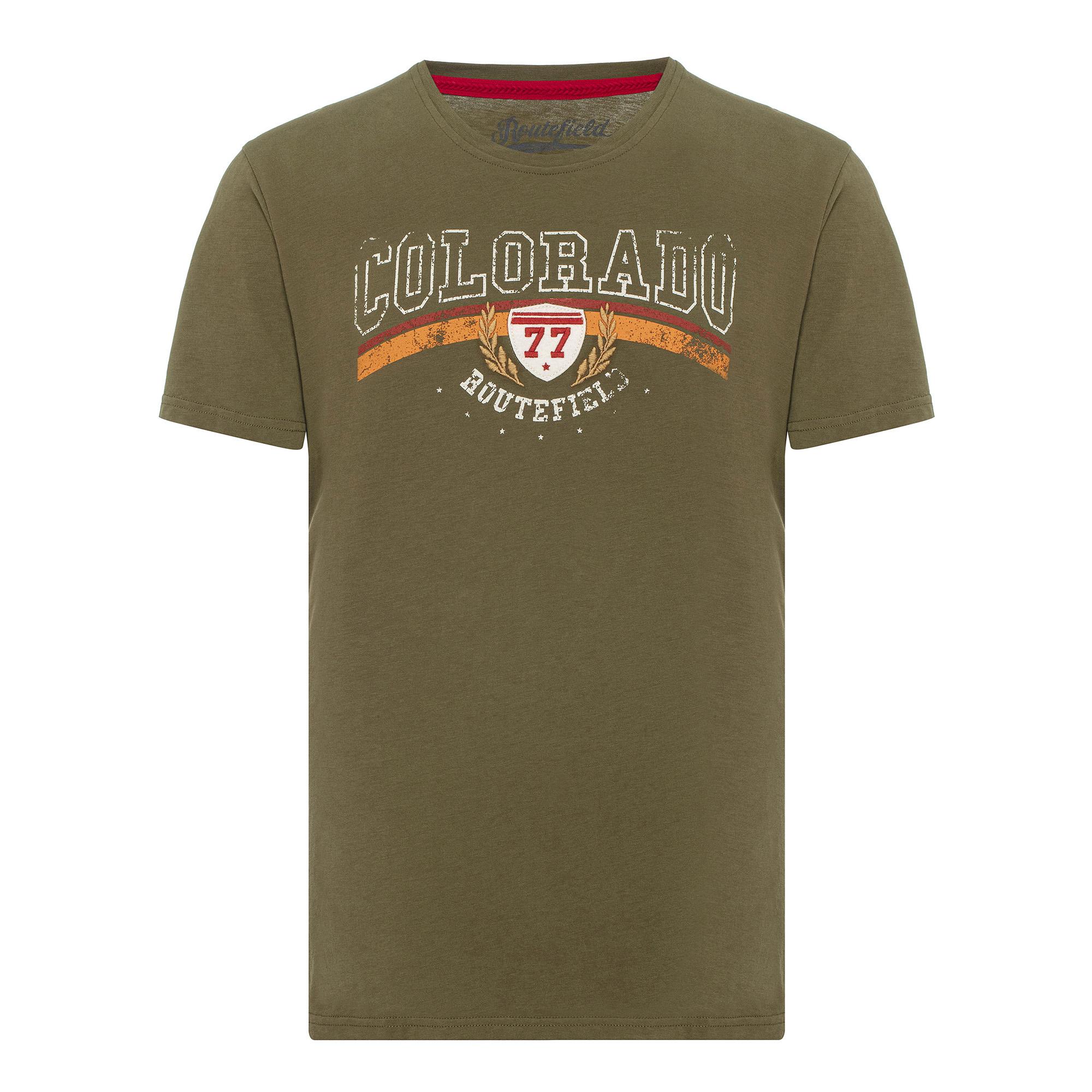 Routefield Tagen Erkek Yeşil Tişört