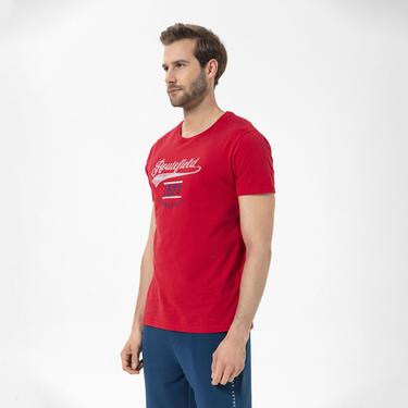  Routefield Trophy Erkek Kırmızı Tişört