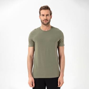  Routefield Tri Erkek Yeşil Tişört