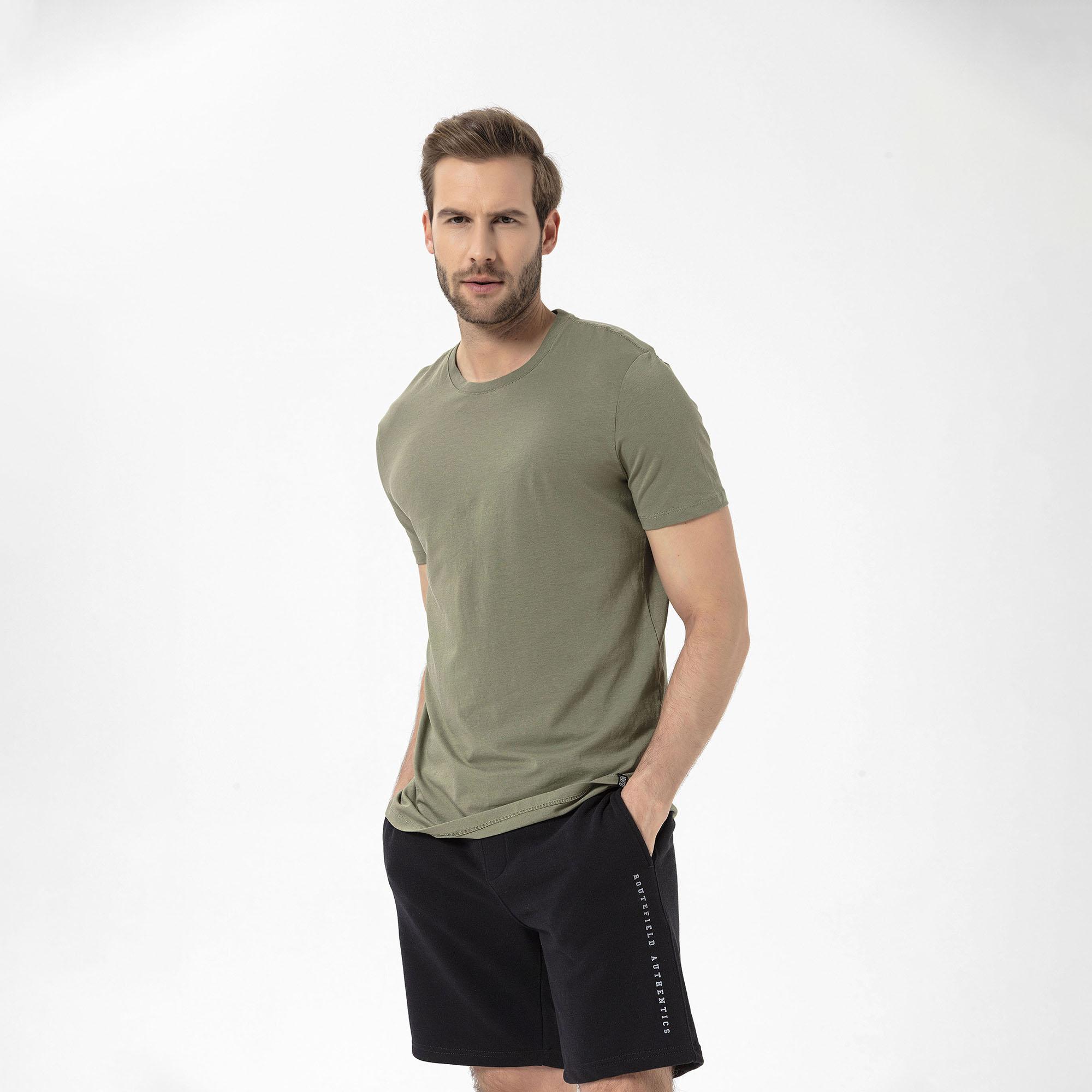 Routefield Tri Erkek Yeşil Tişört