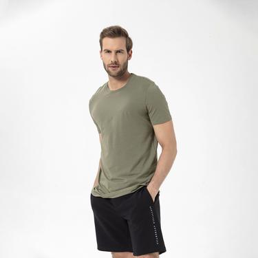  Routefield Tri Erkek Yeşil Tişört