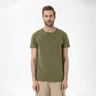  Routefield Tully Erkek Yeşil Tişört