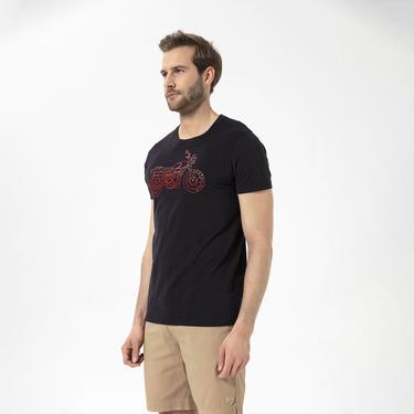  Routefield Tj Erkek Siyah Tişört