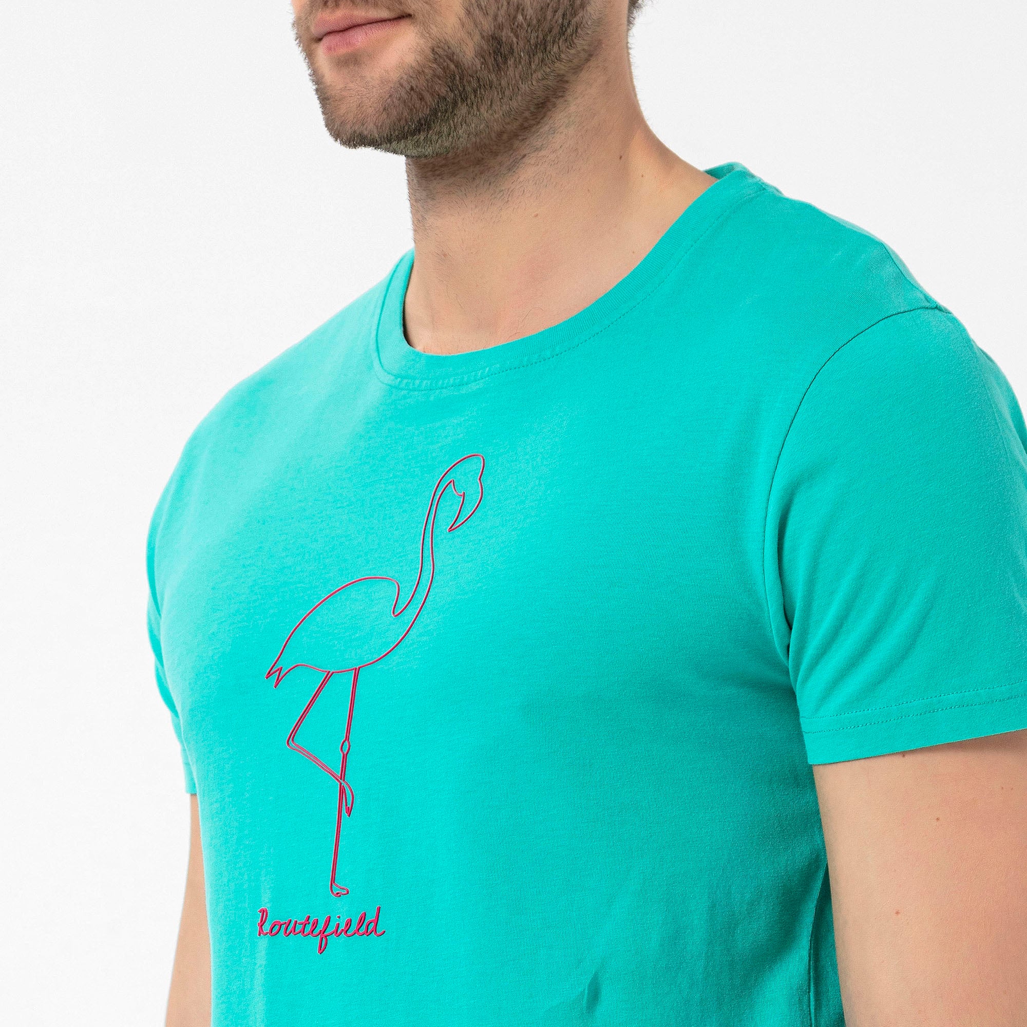 Routefield Tall Erkek Mavi Tişört