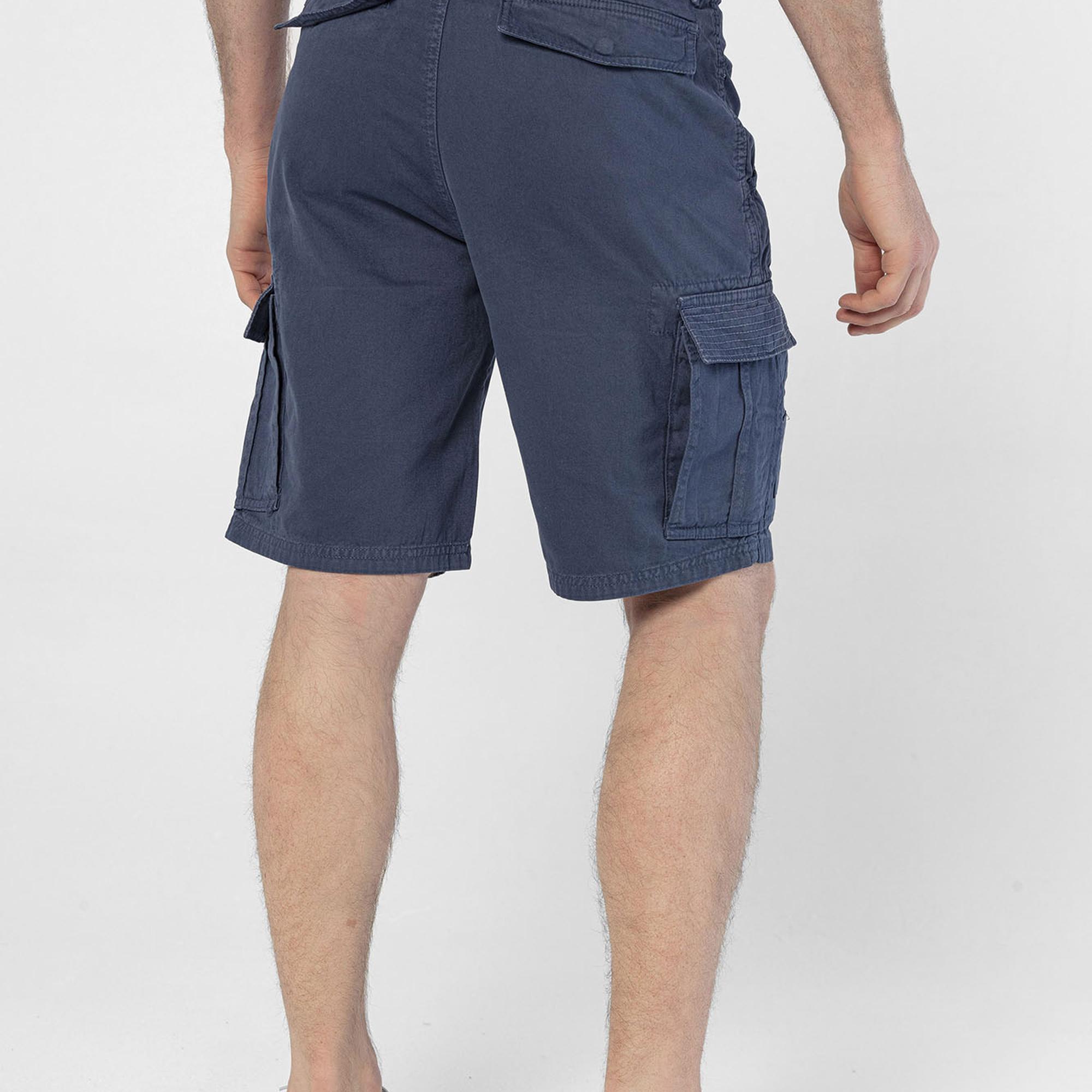 Routefield Erkek Kargo Şort Clints Lacivert