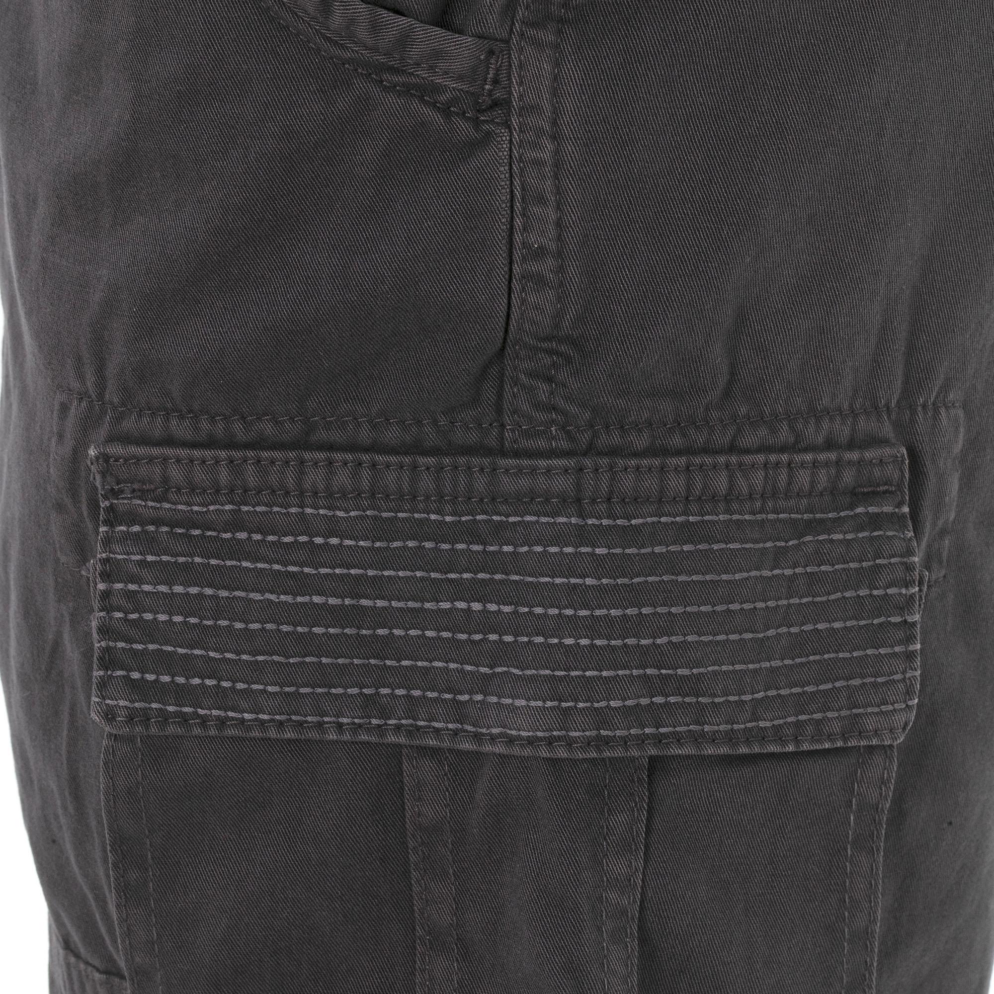 Routefield Erkek Kargo Şort Clints Antrasit