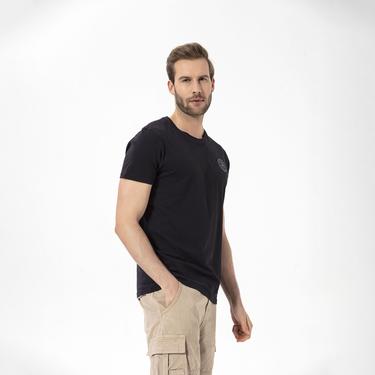  Routefield Timothy Erkek Siyah Tişört