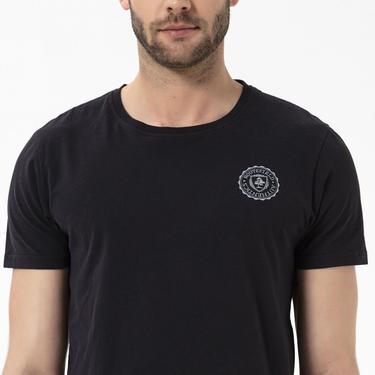  Routefield Timothy Erkek Siyah Tişört