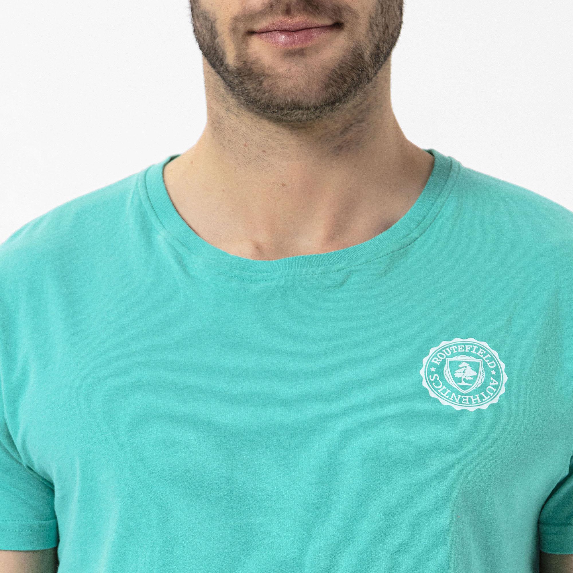 Routefield Timothy Erkek Mavi Tişört