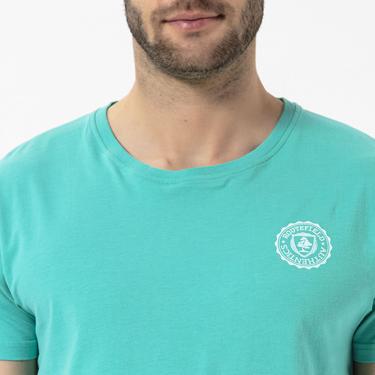  Routefield Timothy Erkek Mavi Tişört