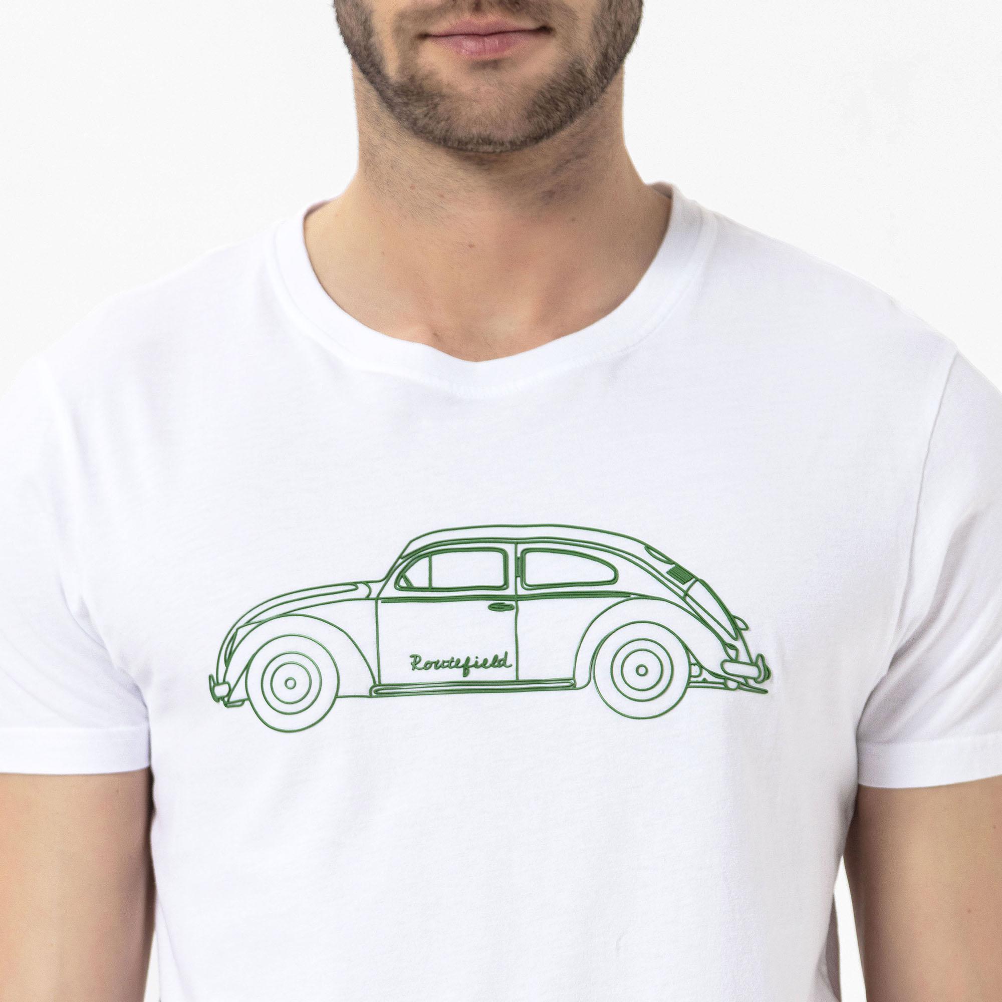 Routefield Truth Erkek Beyaz Tişört