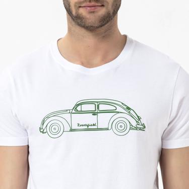  Routefield Truth Erkek Beyaz Tişört