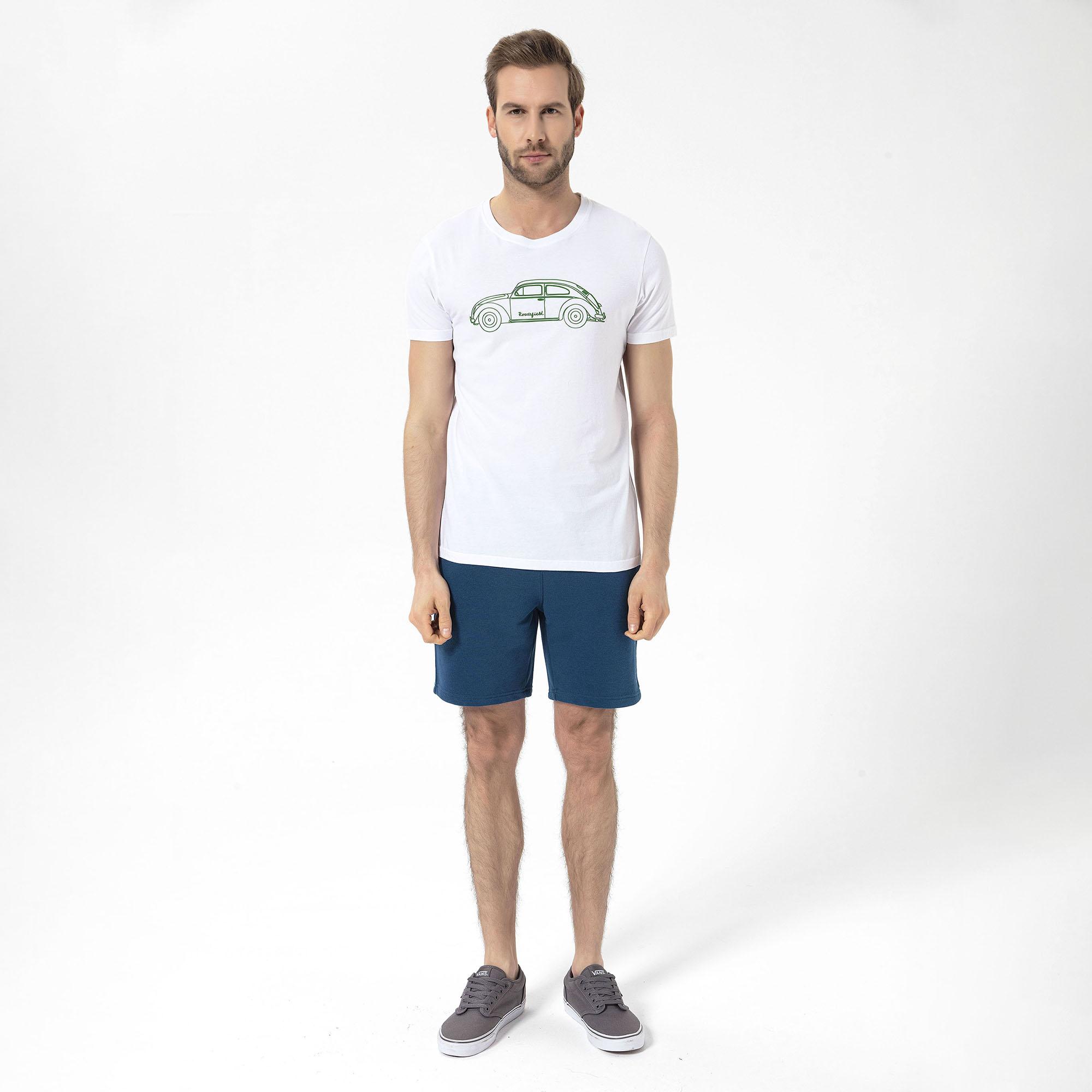 Routefield Truth Erkek Beyaz Tişört