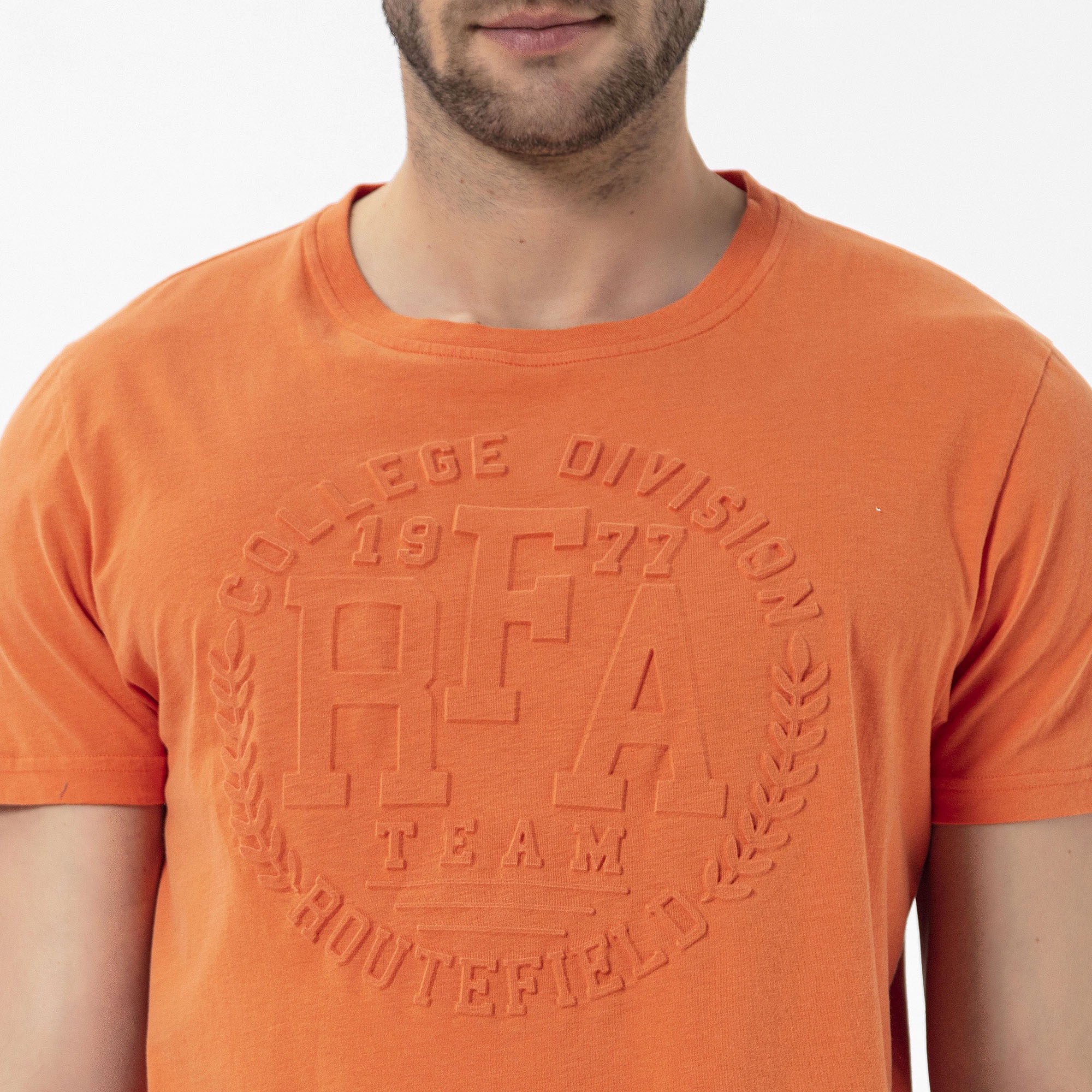 Routefield Tully Erkek Turuncu Tişört