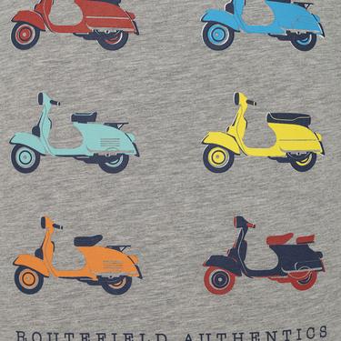  Routefield Tap Erkek Gri Tişört