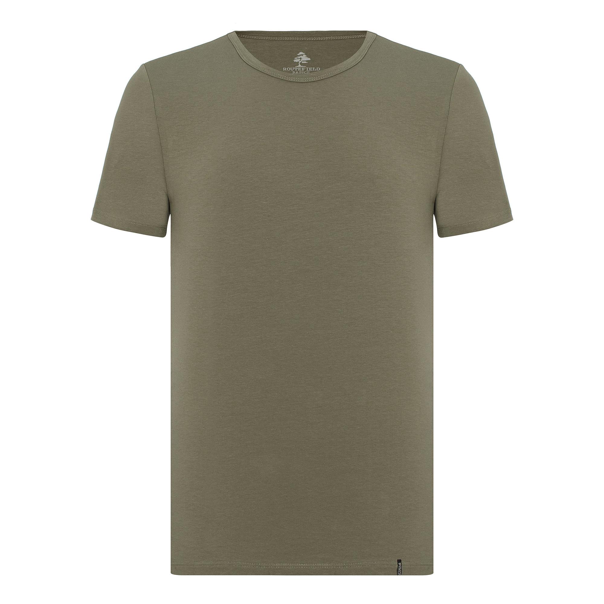 Routefield Tri Erkek Yeşil Tişört