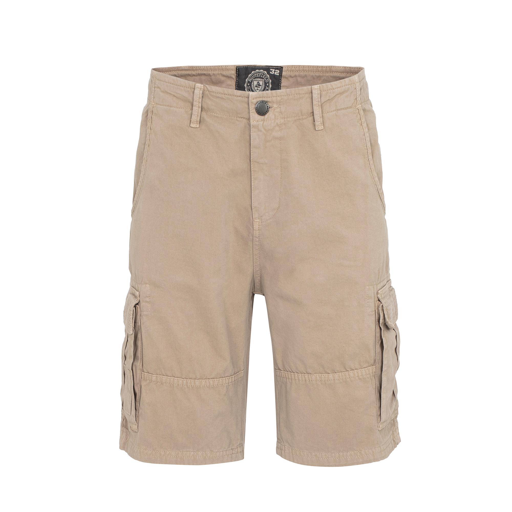 Routefield Erkek Kargo Şort Clints Kum